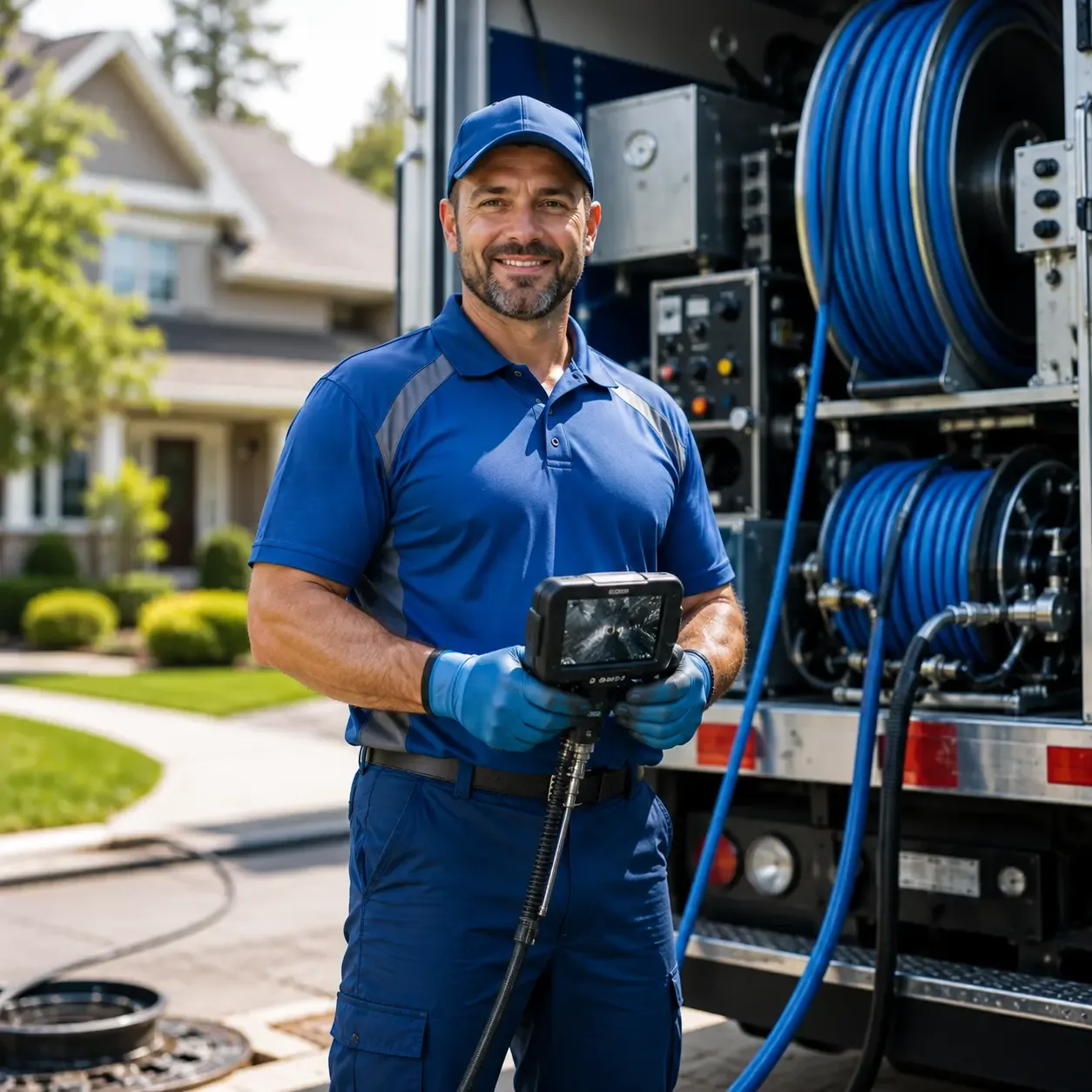 Local outdoor drain cleaning specialists in Adams, MN
